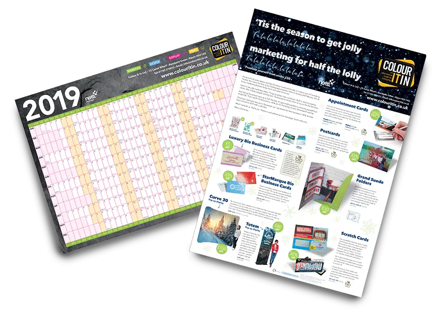 Decoffers & wall planner