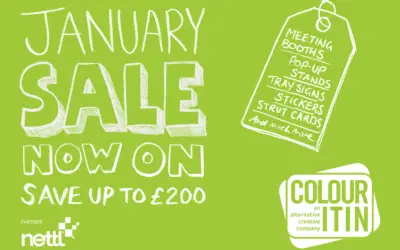 January Sale Now On – Exhibition Display