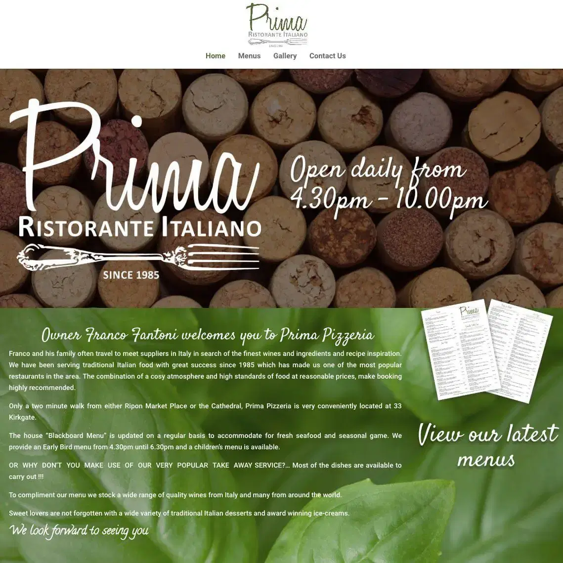 Website Design for Prima - Colour It In Website Design for Prima - Colour It In