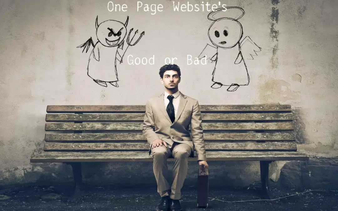 One Page Websites Good or Bad?