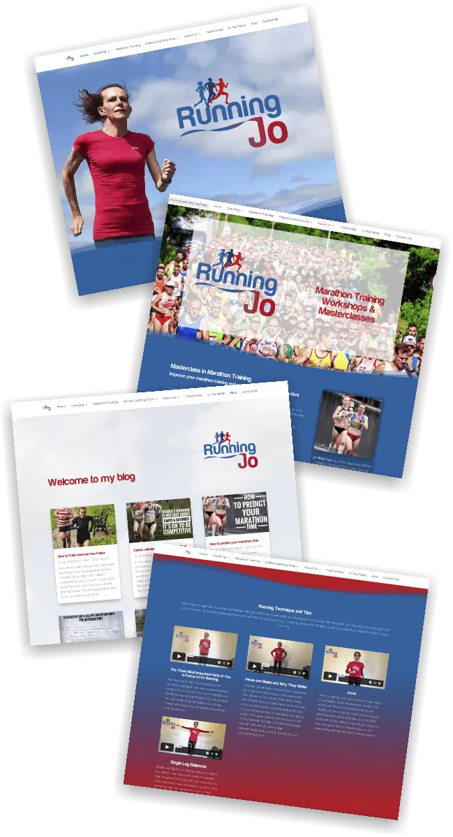 RunningJo Website