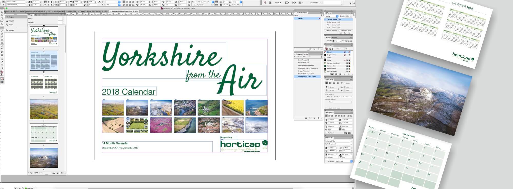 Horticap 2018 Calendar Design & Print Horticap 2018 Calendar Design & Print